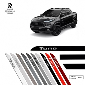 Friso Lateral Facão Alto Relevo Toro TOP MIX