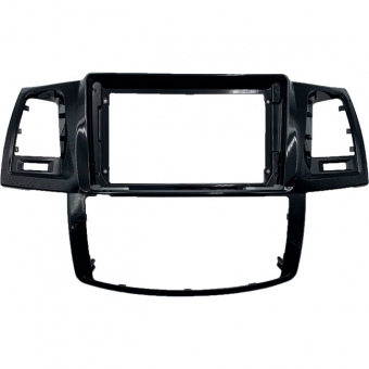 Moldura EXPEX 9 Pol - Hilux 2014/2017 - Black Piano
