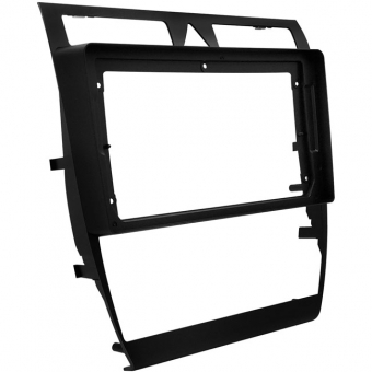 Moldura EXPEX 9 Pol - Audi A6 2002/2006 - Preto Fosco