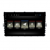Central Multimídia Android R8 9 Pol - T-Cross/Polo/Virtus - JS0925