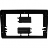 Moldura EXPEX 9 Pol - Fiat Bravo 2016 em diante - Preto Fosco - EPX9FT014