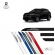 Friso Lateral Facão Corolla Cross TOP MIX - Preto Infinito
