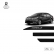 Friso Lateral Facão Corolla 2015 Alto Relevo TOP MIX - Prata Bari