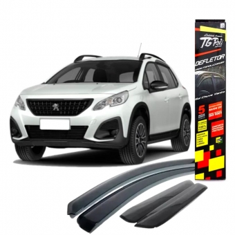 Calha de Chuva Inteiriça Peugeot 2008 2015/2022 - 4 Portas - TG POLI