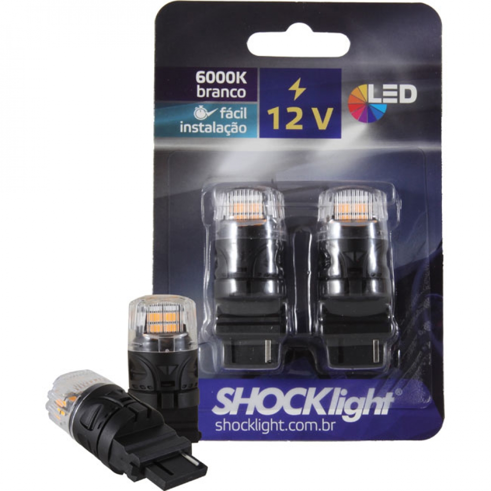 Par Led T25 - 16 Leds - 2835/4216 1 Polo - Laranja - SLL-123156LR