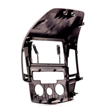 Moldura EXPEX 9 Pol - I30 2009/2013 Ar Analógico - Preto