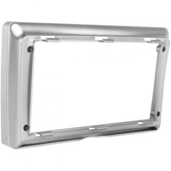 Moldura EXPEX 9 Pol - Sportage 2006/2009 - Prata