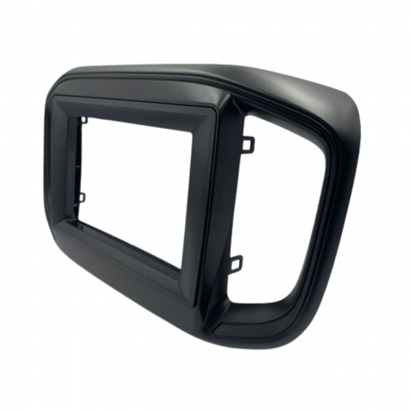 Moldura EXPEX 9/7 Pol - Fiat Strada/Fiorino e Peugeot Partner - Preto - EPXFT-559