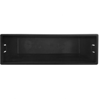 Moldura EXPEX 1Din - Porta Objetos Fiat Stilo - Preto