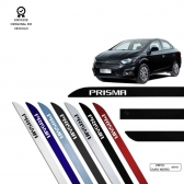 Friso Lateral Facão Prisma TOP MIX - Preto Ouro Negro