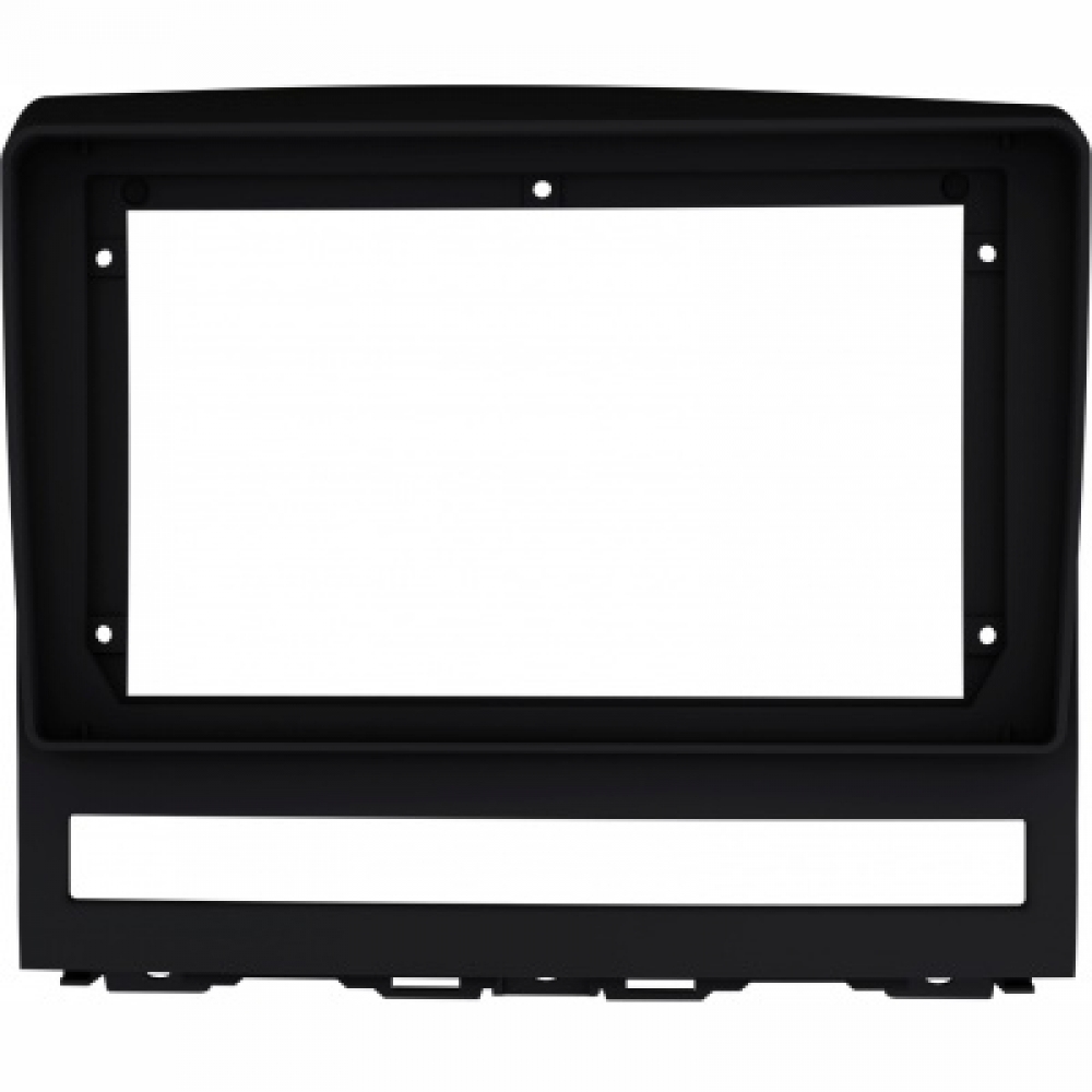 Moldura FIAMON 9 Pol - Fiat Palio/Strada/Idea/Siena 2008/2012 - Preto - 4292