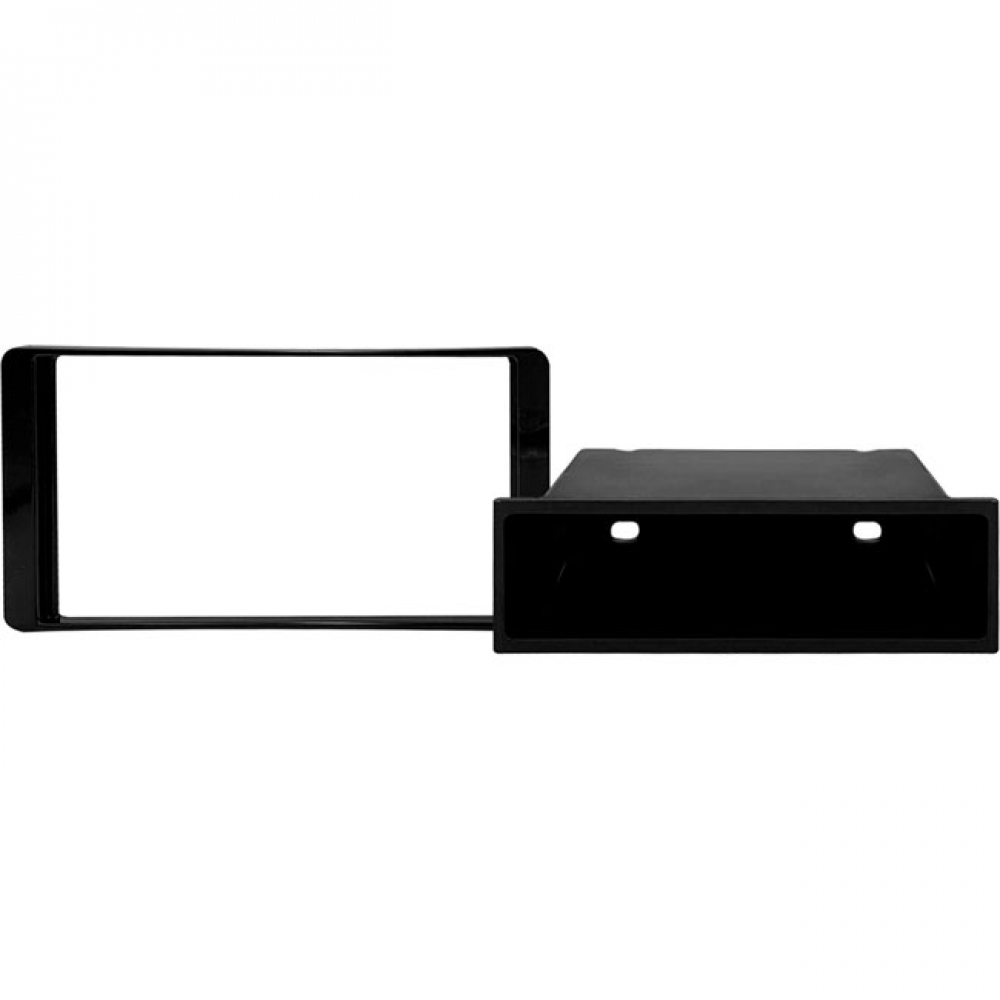 Moldura EXPEX 1Din/2Din - Outlander/Triton 2014/2021 - Black Piano - EPX MT-562 (AP1631)