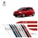 Friso Lateral Facão Etios TOP MIX - Vermelho Super