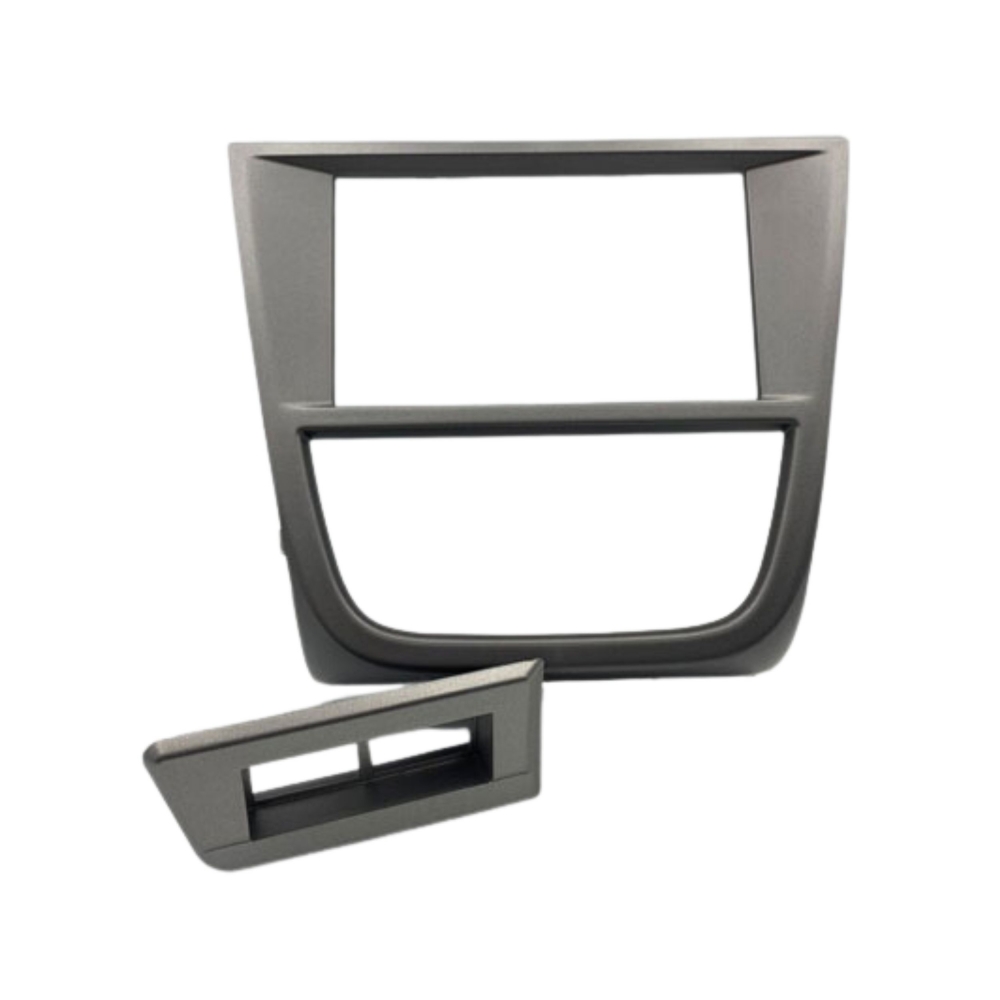 Moldura EXPEX 2Din - Gol/Voyage/Saveiro Cross/Tropper G5 s/ Botões - Cinza - EPX VW-558 (AP1496)