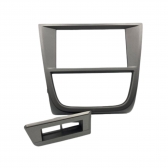 Moldura EXPEX 2Din - Gol/Voyage/Saveiro Cross/Tropper G5 s/ Botões - Cinza - EPX VW-558 (AP1496)