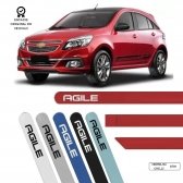 Friso Lateral Redondo Agile TOP MIX - Vermelho Chilli
