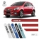 Friso Lateral Redondo Agile TOP MIX - Vermelho Chilli