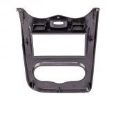 Moldura EXPEX 2Din - Sandero 2013/2014 - Preto c/ Acabamento Prata - EPX223