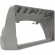Moldura EXPEX 9 Pol - Palio/Strada/Siena/Weekend 1996/2005 - Cinza Brilhante - EPX9FT012