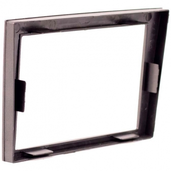 Moldura EXPEX 2Din - Corsa/Montana/Meriva/Vectra - Prata