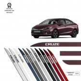 Friso Lateral Facão Cruze TOP MIX - Vermelho Edible