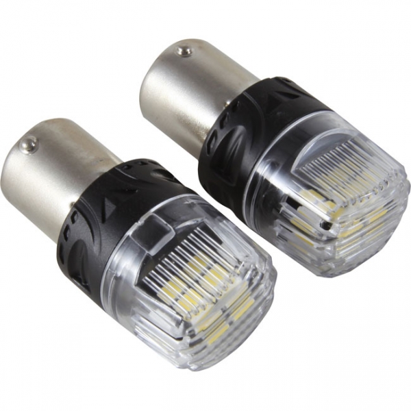 Par Led 1156 - 16 Leds - 2835/4216 1 Polo - Branco - SLL-121156BC