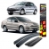Calha de Chuva Defletor Peugeot 206/207 Hatch/Sedan 2001/2015 - 4 Portas - TG POLI