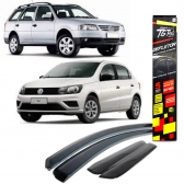 Calha de Chuva Defletor Gol/Parati G2/G3/G4 1995/2014 - 4 Portas - TG POLI