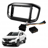 Moldura JR8 9 Pol - Strada 2020/2022 - Preto - FC09007H