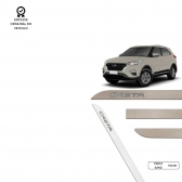 Friso Lateral Facão Creta 2022 Alto Relevo TOP MIX - Prata Sand