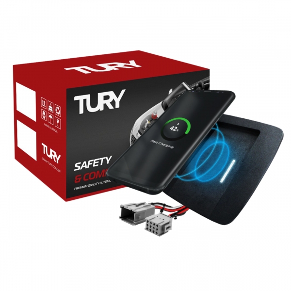 Carregador por Indução Tury iCharger Jeep Compass/Commander 2021 em diante - iCHARGER 1.0 C