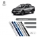 Friso Lateral Redondo Saveiro TOP MIX - Cinza Platinum