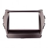 Moldura EXPEX 2Din - Santa Fé 2014/2018 c/ Rádio Original - Preto - EPX268