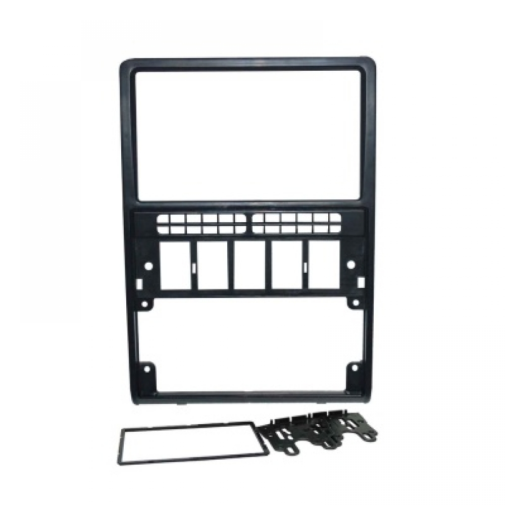 Moldura FIAMON 7 Pol - Volkswagen Gol/Parati/Saveiro G2 Bola - Preto - 4027