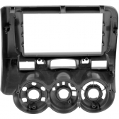 Moldura EXPEX 2Din - Honda FIT 2004/2008 - Grafite - EPX152