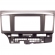 Moldura EXPEX 2Din - Lancer 2008/2017 - Preto c/ Acabamento Prata - EPX326