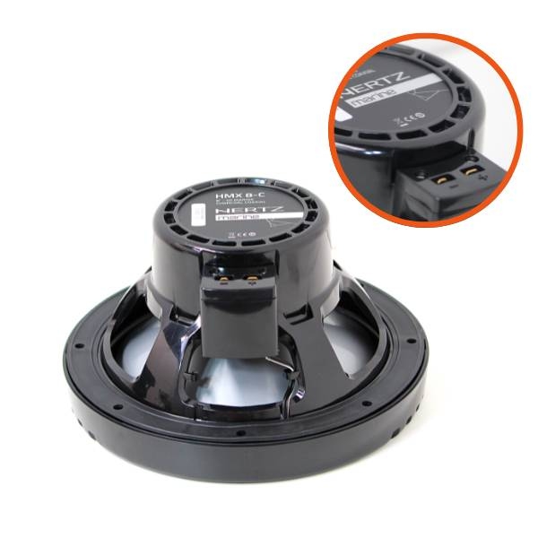 Par Falante Coaxial HERTZ (8Pol/200W) - Marine HMX 8 C