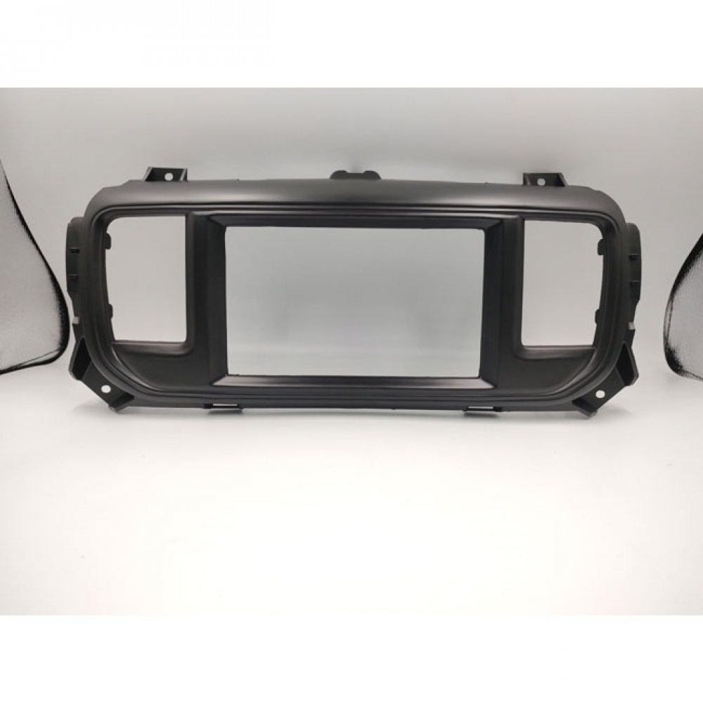 Moldura EXPEX 2Din - Peugeot Expert/Citroen Jumpy/Fiat Scudo - Preto - EPXPG-560