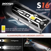 HEADLIGHT S16 NANO H3 6000K 12V 40W 4200LM - SLL-160003
