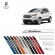 Friso Lateral Facão Ecosport TOP MIX - Branco Artico