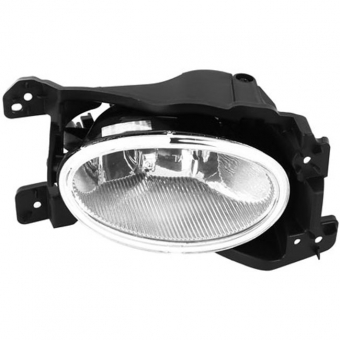 Kit Farol Milha City 2012/2014 c/ Moldura Cromada Shocklight