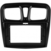 Moldura EXPEX 10 Pol - Renault Sandero/Logan 2015/2021 - Preto - EPX10RN001