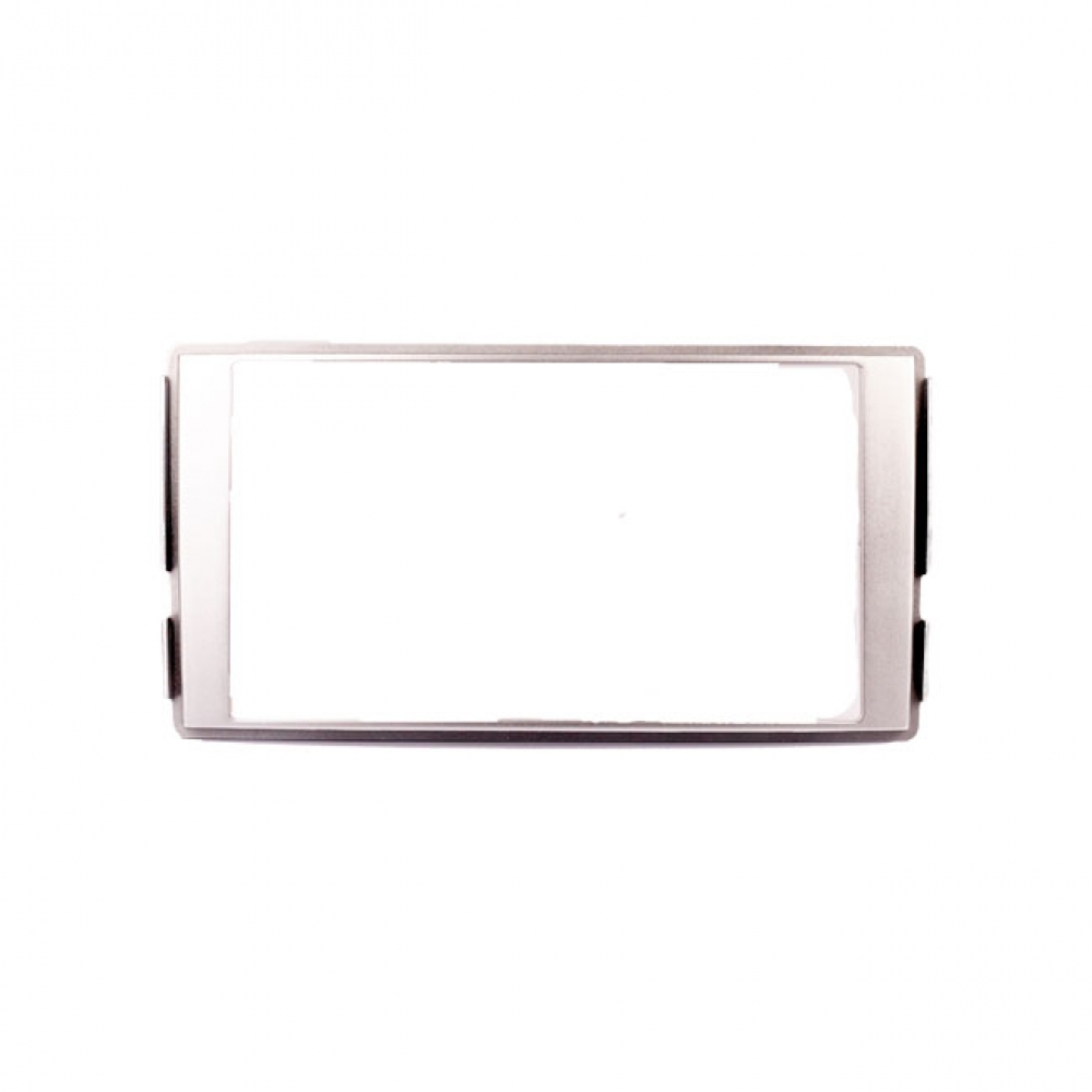 Moldura EXPEX 2Din - Santa Fé 2007/2013 - Prata - EPX181