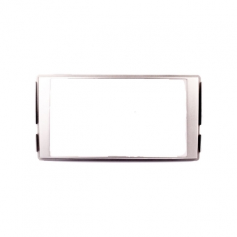 Moldura EXPEX 2Din - Santa Fé 2007/2013 - Prata