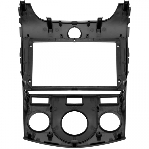 Moldura EXPEX 9 Pol - Kia Cerato 2009/2012 - Prata c/ Acabamento Preto - EPX9KI002