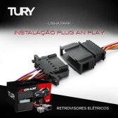 Módulo Retrovisor Elétrico Tilt Down C3 2022 em diante TURY - PARK 1.0.0 EE