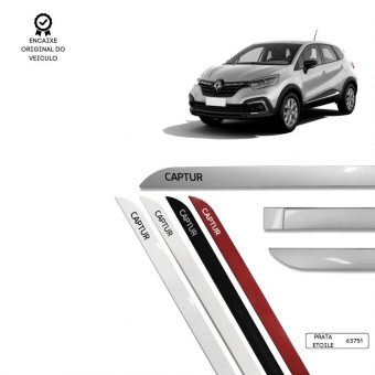 Friso Lateral Facão Captur TOP MIX