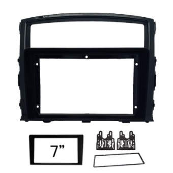 Moldura FIAMON 7/9 Pol - Mitsubishi Pajero Full 2008/2021 - Preto