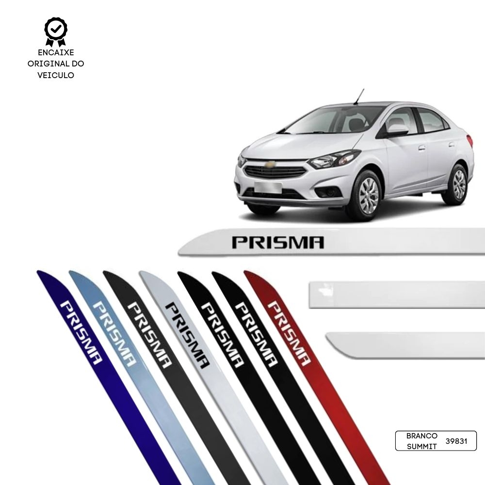 Friso Lateral Facão Prisma TOP MIX - Branco Summit