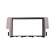Moldura EXPEX 2Din - New Civic 2017/2021 - Preto - EPX295